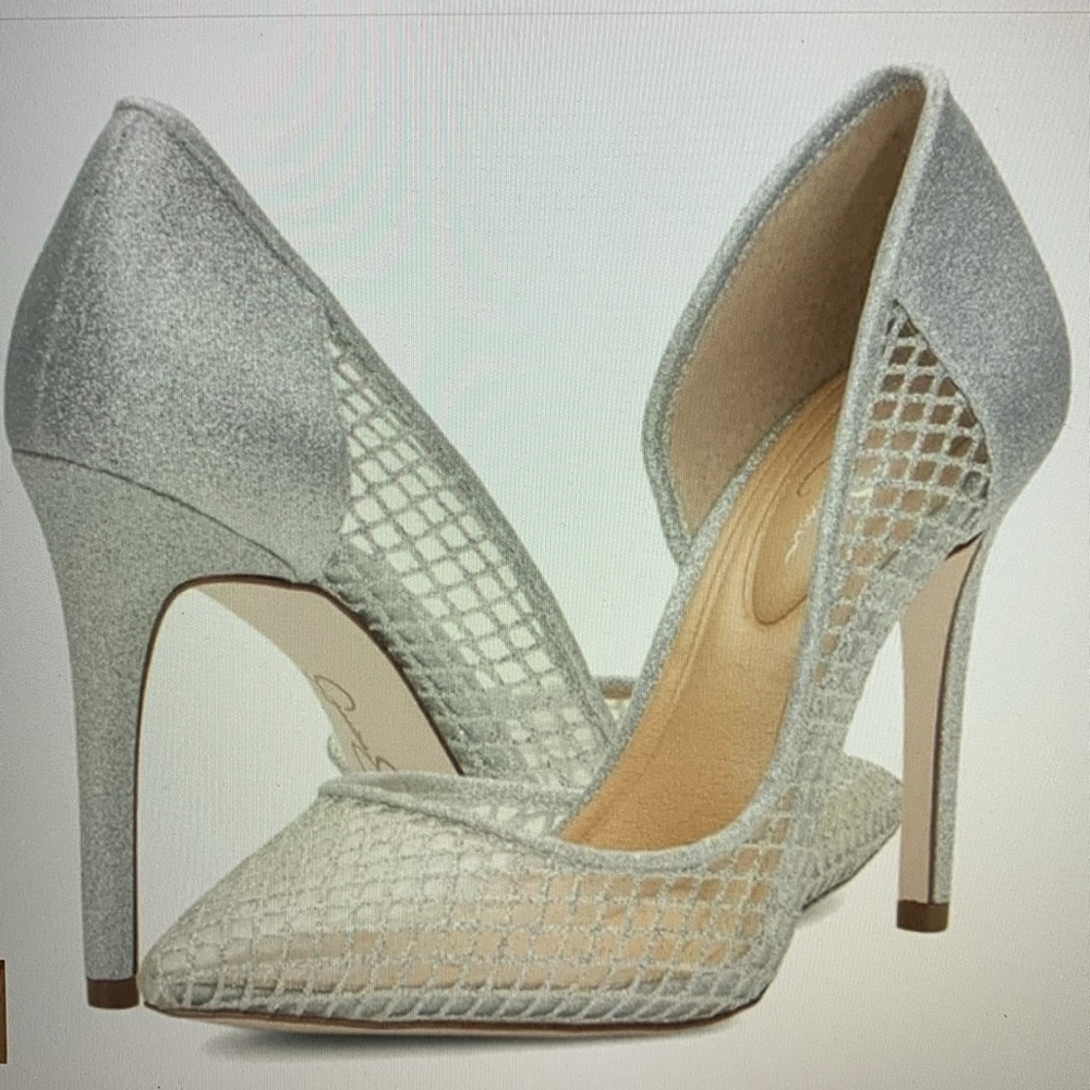 🪩Jessica Simpson Pump Silver Metallic - Prizma D’Orsay 7.5 ✨Eye-catchers! ✨